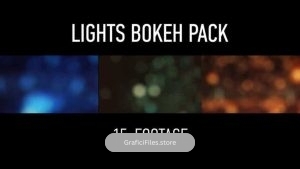 دانلود فوتیج افکت نور بوکه Lights Bokeh Pack