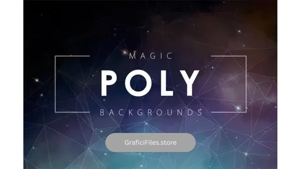 دانلود بک گراند جادویی Magic Poly Backgrounds