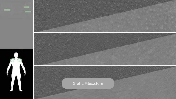 دانلود تکسچر شانه مرد 30 ساله از Texturing xyz