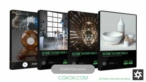دانلود متریال اکتان رندر