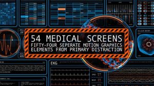 دانلود فوتیج صفحه دیجیتال با موضوع پزشکی Medical Screens