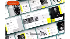 دانلود قالب پاورپوینت کسب و کار Mercy – Business PowerPoint Template