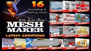 دانلود پروژه Mesh Maker برای یونیتی