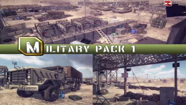دانلود پروژه Military Pack برای یونیتی – ولوم 1