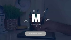 پروژه فاینال کات پرو نمایش لوگو Minimal Scribble Logo