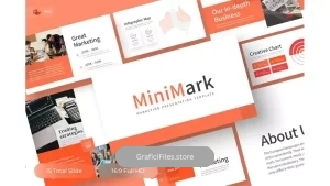 دانلود قالب پاورپوینت بازاریابی Minimark – Marketing PowerPoint Template