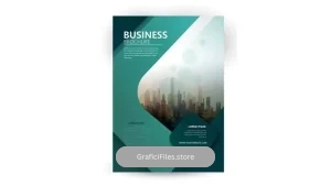 دانلود وکتور تراکت چند منظوره تجاری مدرن Modern business multipurpose flyer design
