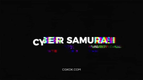 پروژه داوینچی ریزالو تایتل مدرن گلیچ Modern Glitch Titles V.1