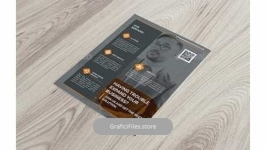 دانلود قالب ایندیزاین تراکت Modern Professional Flyer