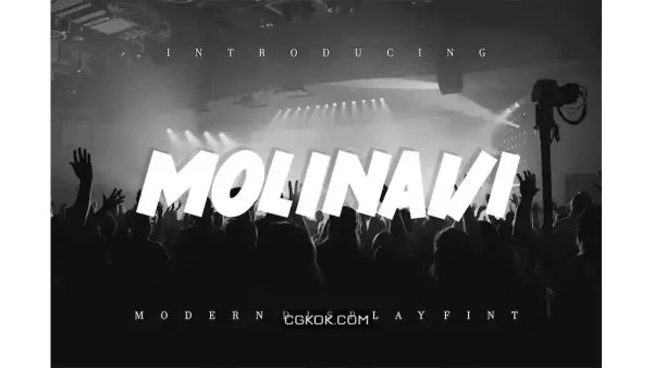 دانلود فونت انگلیسی Molinavi