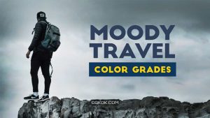 پریست اصلاح رنگ فیلم Moody Travel Color Grades