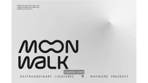 دانلود فونت انگلیسی مدرن Moon Walk | Futuristic Modern Fonts