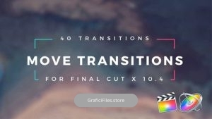 پروژه آماده فاینال کات پرو ترانزیشن Move Transitions