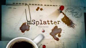 دانلود فوتیج پاشیدن خون و جوهر mSplatter 4k