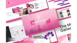 دانلود قالب پاورپوینت چند منظوره Multicase – Multipurpose PowerPoint Template