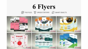 دانلود فایل لایه باز آگهی چندمنظوره MultiPurpose Flyers