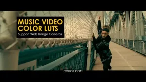 دانلود پریست رنگ موزیک ویدیو Music Video LUTs