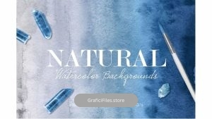 دانلود بک گراند آبرنگی Natural Watercolor Ombre Backgrounds