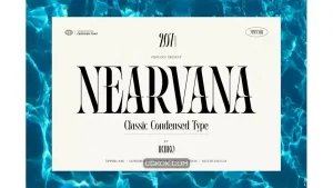 دانلود فونت انگلیسی کلاسیک Nearvana – Classic Condensed Font