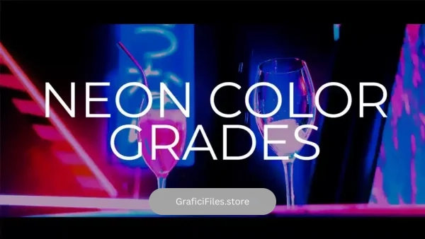 دانلود پریست پریمیر رنگ رنئون Neon Color Grades
