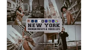 دانلود پریست لایتروم مود نیویورک New York Mood Luts And Presets Mobile Desktop