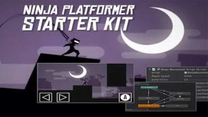 دانلود پروژه بازی Ninja Platformer Starter Kit برای یونیتی