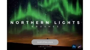 دانلود براش نور Northern Lights Brushes