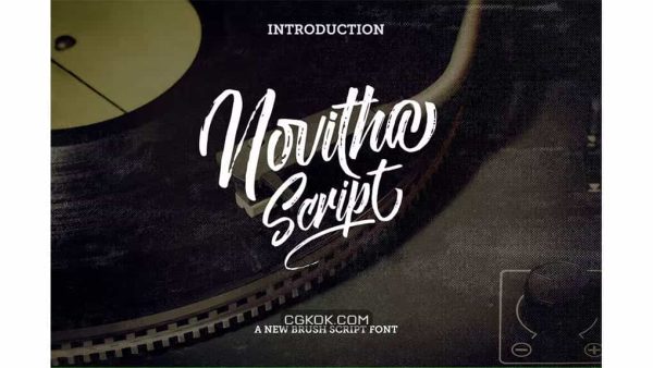 دانلود فونت انگلیسی Novitha Script