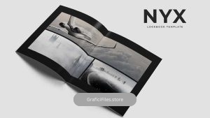 دانلود قالب آماده ایندیزاین کتاب راهنما Nyx Lookbook Template