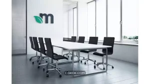 دانلود موکاپ برندینگ داخلی دفتر کار Office Interior Branding Mockups Vol.2