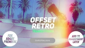 دانلود ترانزیشن پریمیر Offset Retro Transitions