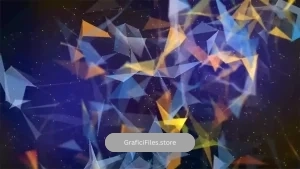 دانلود بک گراند موشن گرافیک شبکه انتزاعی Pack Of Abstract Plexus Networks