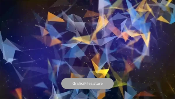 دانلود بک گراند موشن گرافیک شبکه انتزاعی Pack Of Abstract Plexus Networks