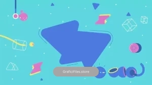 دانلود بک گراند متحرک هندسی Pack Of Geometric Backgrounds