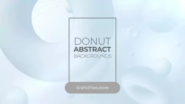 دانلود بک گراند متحرک نور انتزاعی Pack Of Light Donut Abstract Backgrounds