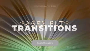 دانلود پریست افترافکت ترانزیشن Pages Flip Transitions
