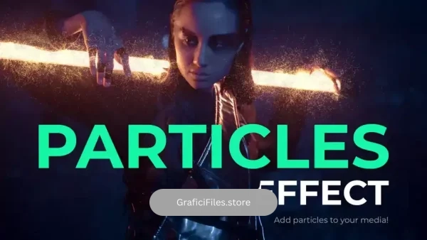 پروژه داوینچی ریزالو افکت پارتیکل Particle Effect
