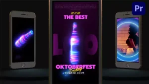 پروژه پریمیر استوری متحرک اینستاگرام تبلیغات مهمانی Party Animated Poster – Instagram Storie