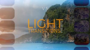 پریست آماده ترنزیشن نوری برای پریمیر – Light Transitions Presets V.5