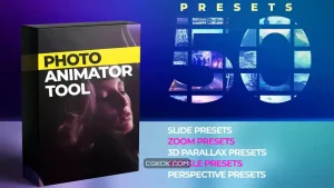 دانلود 50 پریست افترافکت انیماتور عکس Photo Animator Tool