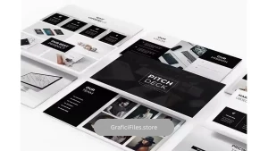 دانلود قالب پاورپوینت Pitch Deck Powerpoint Template