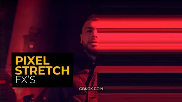 دانلود پریست پریمیر افکت پیکسل کششی Pixel Stretch Effects