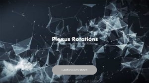 دانلود بک گراند موشن گرافیک Plexus Rotations