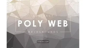 دانلود بک گراند چند ضلعی وب Poly Web Backgrounds
