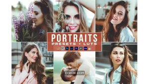دانلود پریست لایتروم پرتره Portrait Luts Video And Presets Mobile & Desctop