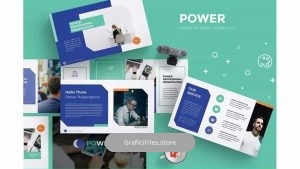 دانلود قالب پاورپوینت Power – Powerpoint Template