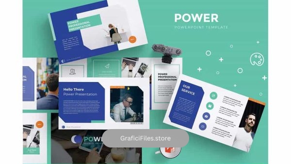 دانلود قالب پاورپوینت Power – Powerpoint Template