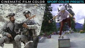 پریست آماده رنگی سینمایی برای افترافکت – Cinematic Film Color Correction Presets