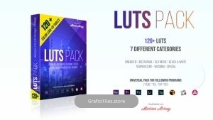 دانلود 120 پریست درجه بندی رنگ برای پریمیر – LUTs Pack Color Grading