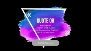 پروژه آماده نقل قول (سخن بزرگان) برای داوینچی ریزالو – Grunge Quote Titles